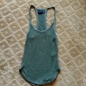 Abercrombie & Fitch Tank Top Army Green